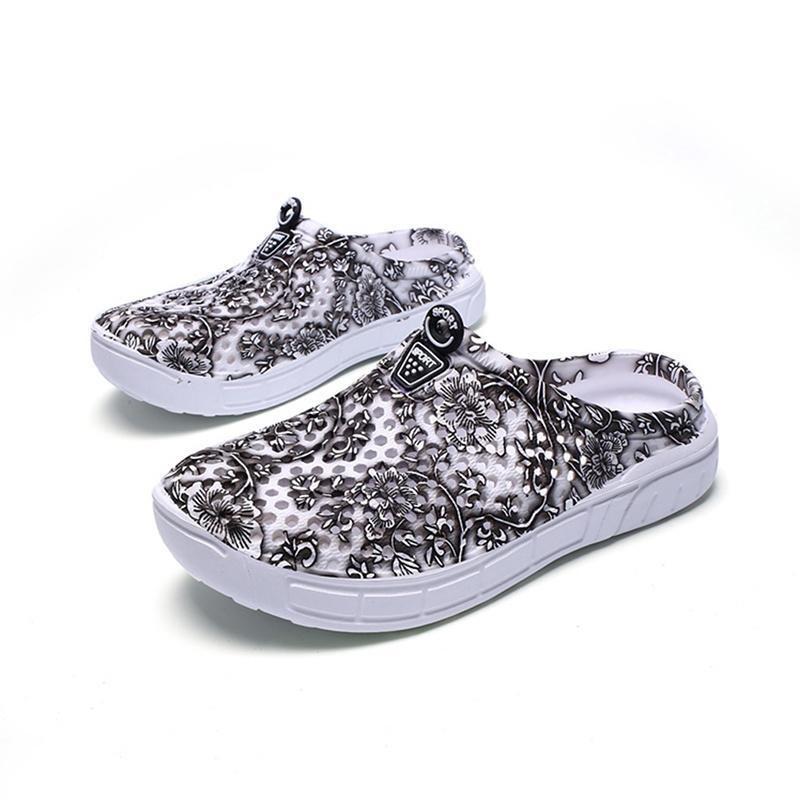 Stylish Women's Summer Garden Wooden Bathroom Slippers For Beach And Home