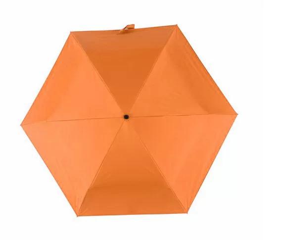 Ultra-Light 50% off Folding Sunshade Umbrella, Promotional Pocket Umbrella, Creative Black-Coated Sun Umbrella, Compact Gift