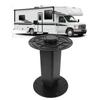 Table Pedestal Stand Base 310mm to 710mm Adjustable Aluminum Alloy Table Pedestal Stand for RV Camper Caravan Boat Yacht