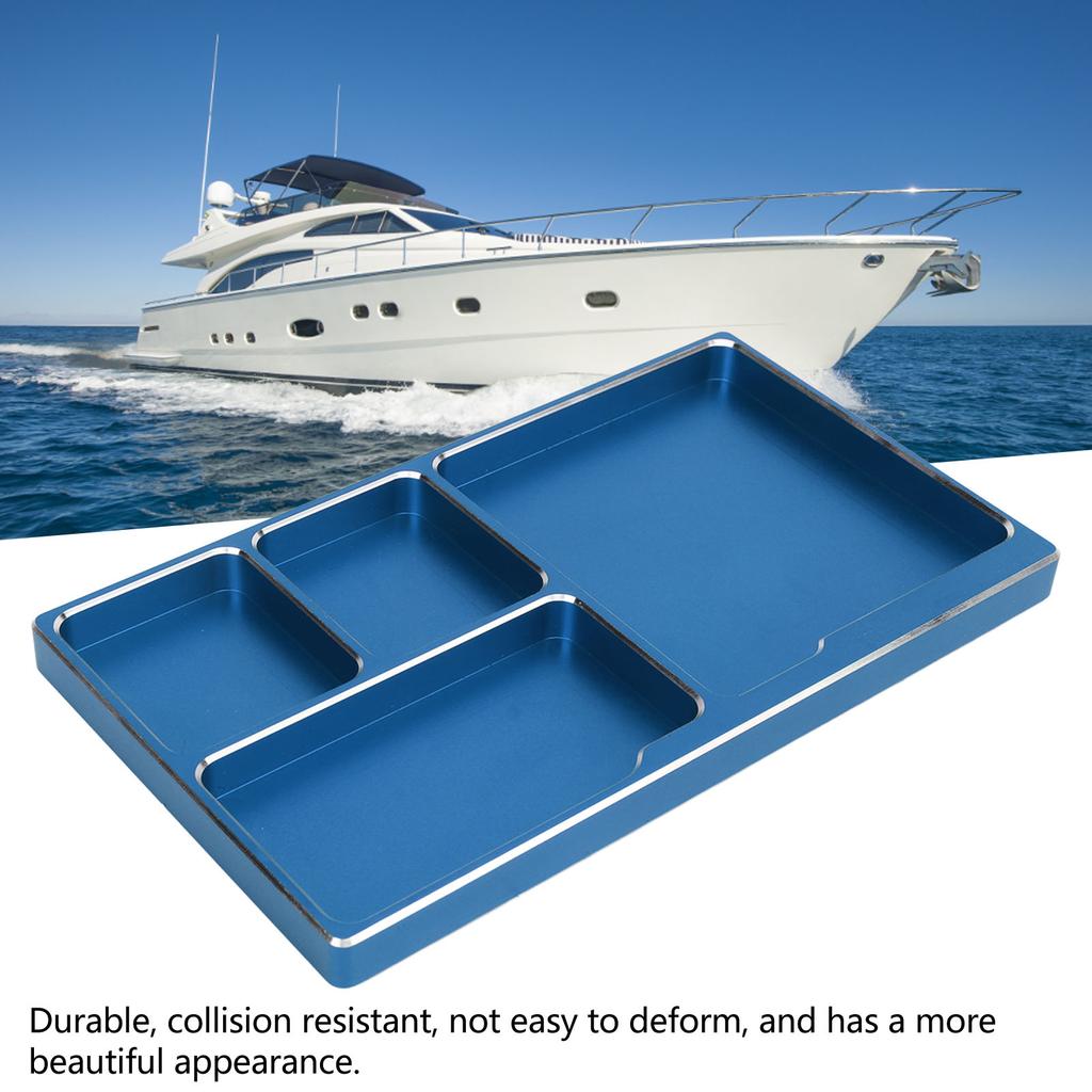 RC Screw Tray Aluminium Alloy with Magnetic Pad RC Repair Tool Screws Disk for Maintenance Outdoor
