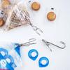 Stainless Steel Hook Clip Household Underwear Socks Drying Clips Clothes Quilt Windproof Clip Hanger