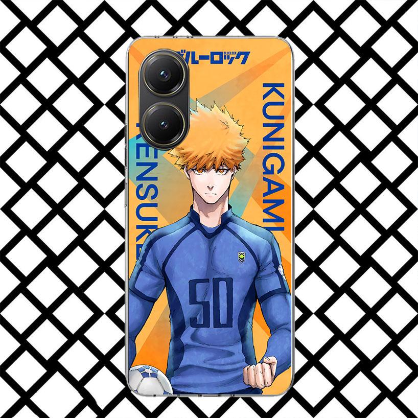 Hot Anime Blue Lock Phone Case for Xiaomi Poco F7 Ultra X7 X6 X5 Pro X4 Gt M8 M7 Redmi 15 15C 13 13C 12 12C Soft Cover Fundas Po