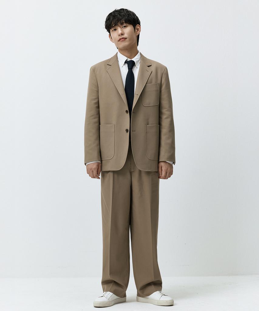 Madmars Strapata Comfort Suit Jacket Beige Mmffmsj-101Be