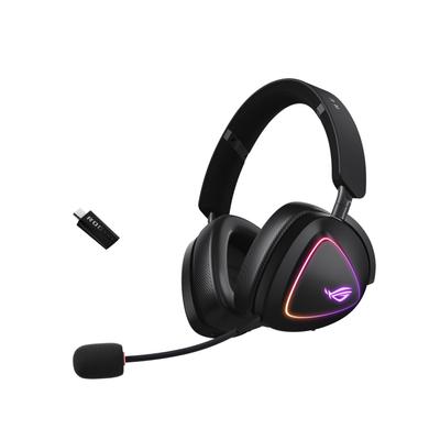 Asus ROG DELTA II Gaming-Headset Bis zu 110 Stunden Lebensdauer Leichtgewichtig, 318 g Inländisches autorisiertes Vertriebsprodukt