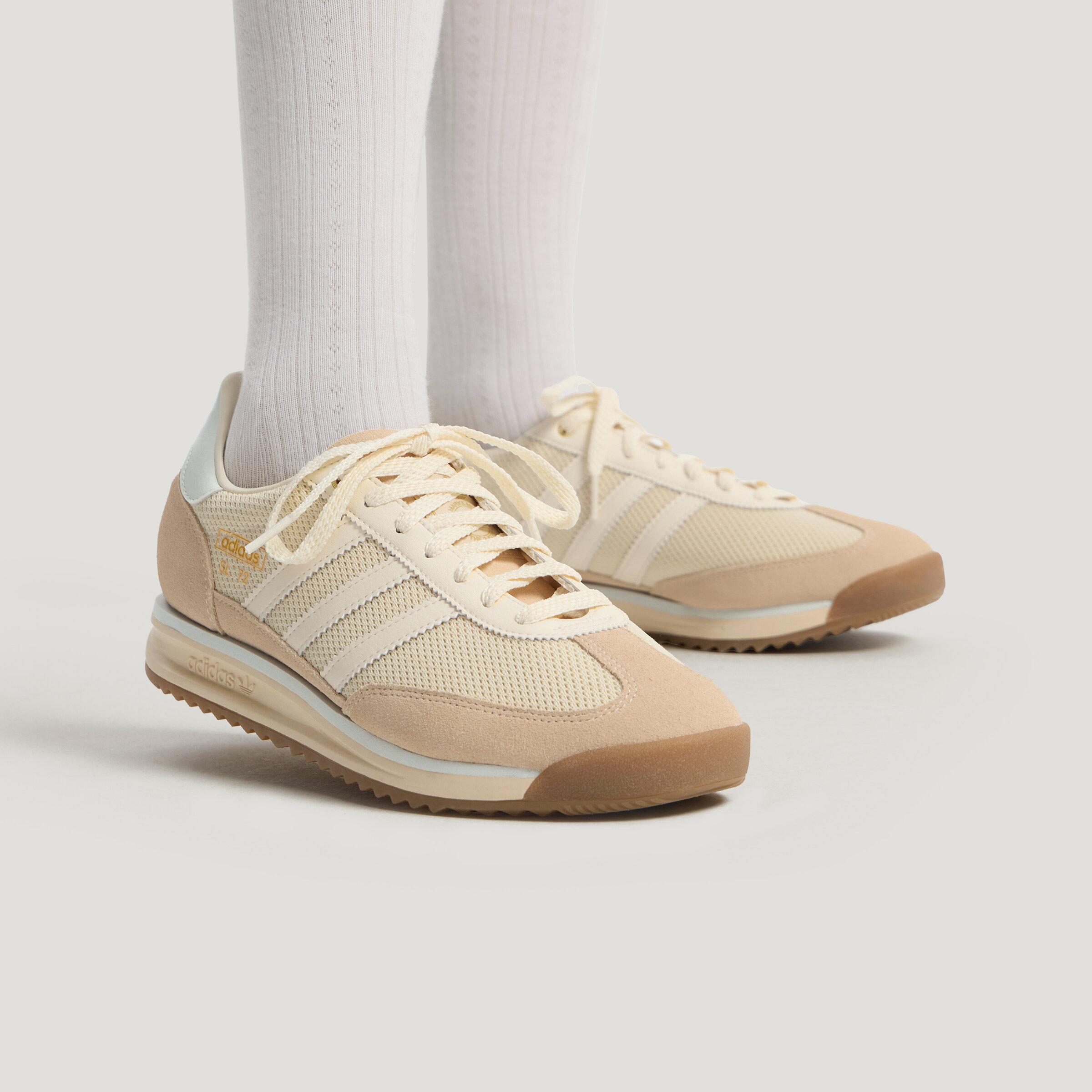 Adidas Originals SL 72 RS Casual Shoes Unisex Light Khaki 37