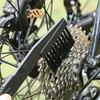 2pcs ABS Bicycle Chain Cleaning Brush Set - Mountain Bike Crank Gear Maintenance Tool