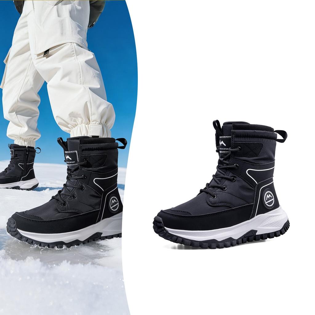 Snow Boots for Women In Winter Thickened and Warm Cotton Shoes Waterproof and Non Slip Short Boots