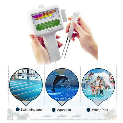PH CL2 Chlorine Tester Digital Water Quality Monitor for Pool Spa PH Meter FB(No Battery)
