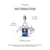 Original Charmscopper Bible Cross Dove Pendants Beads Fit Charms Platabracelets For Women Women Jewelry Making Diy