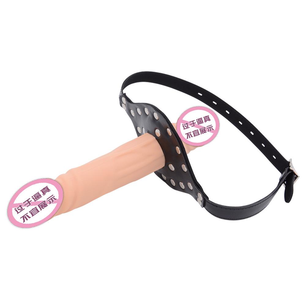 Simulation Penis Dual Ended Gag Anal Plug Masturbate Women Sex Toy Health & Beauty