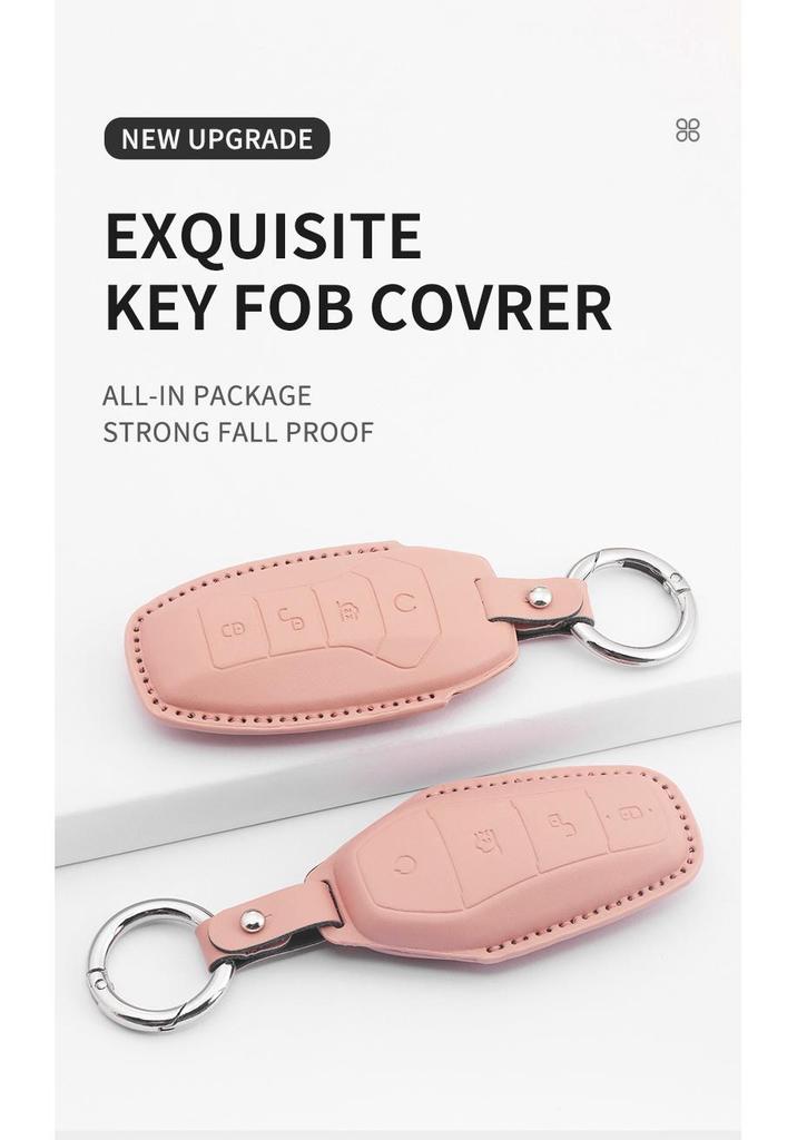 Compatible Key Case for BYD Han, Qin Plus DMI, Song Pro, Tang, Yuan 05, Seagull, Seal 06, Dolphin