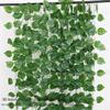 11m Long Artificial Green Ivy Leaf Vine Indoor Outdoor Use