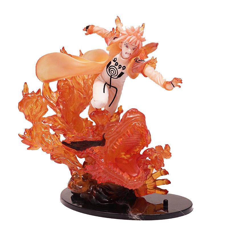 

2 Style Naruto Anime Figures Naruto Namikaze Minato Kakashi PVC Model Toys Doll Hand-made Gifts