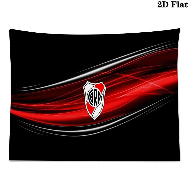 River Plate Wall Tapestry Aesthetic Wall Hanging Printed Fabric Blanket Decorative Tapestries for Bedroom Living Room Home Decor