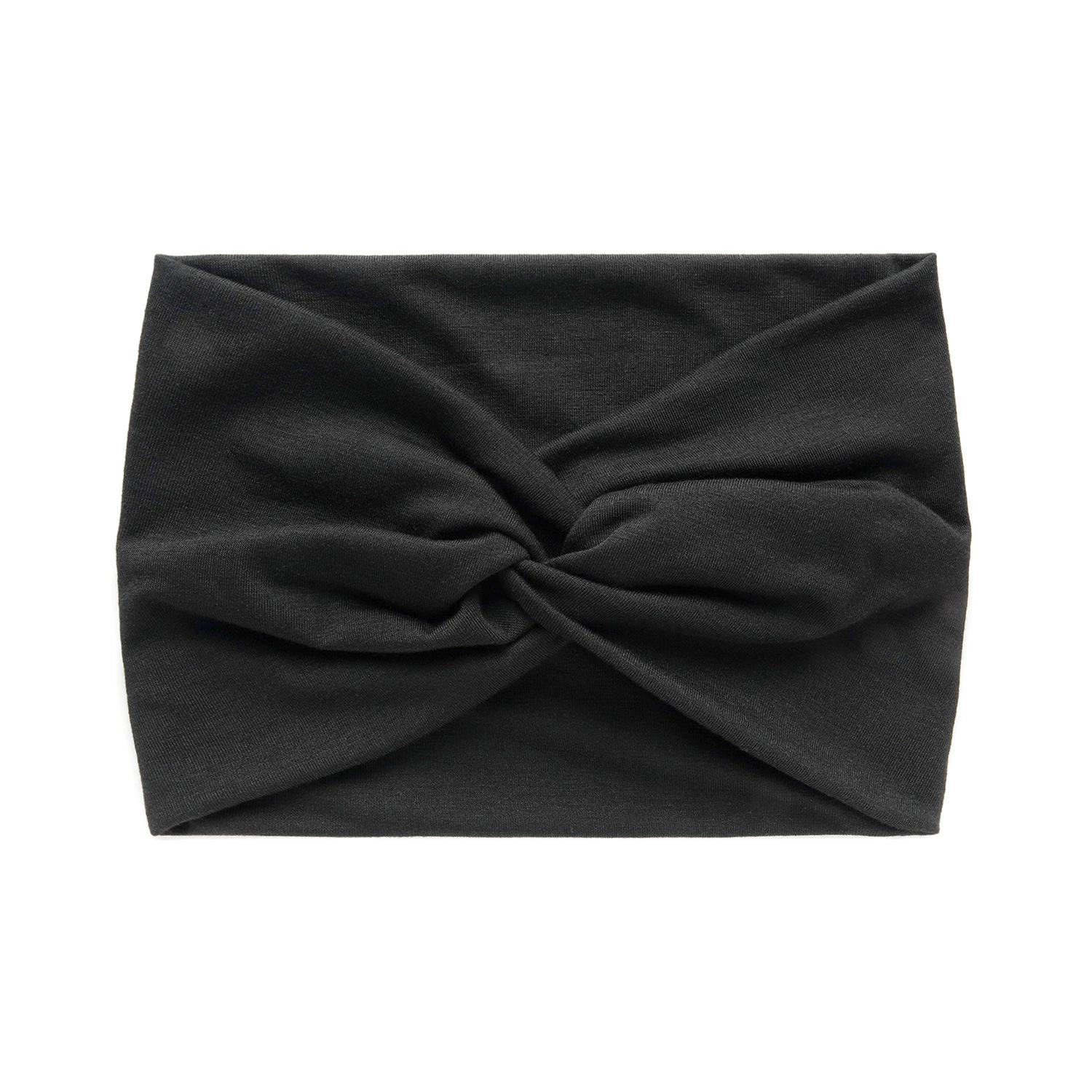 

18 см однотонная широкая версия перекрестная эластичная спортивная повязка на голову для йоги женская антиперспирантная повязка на голову впитывающая пот аксессуары для волос 1pcs