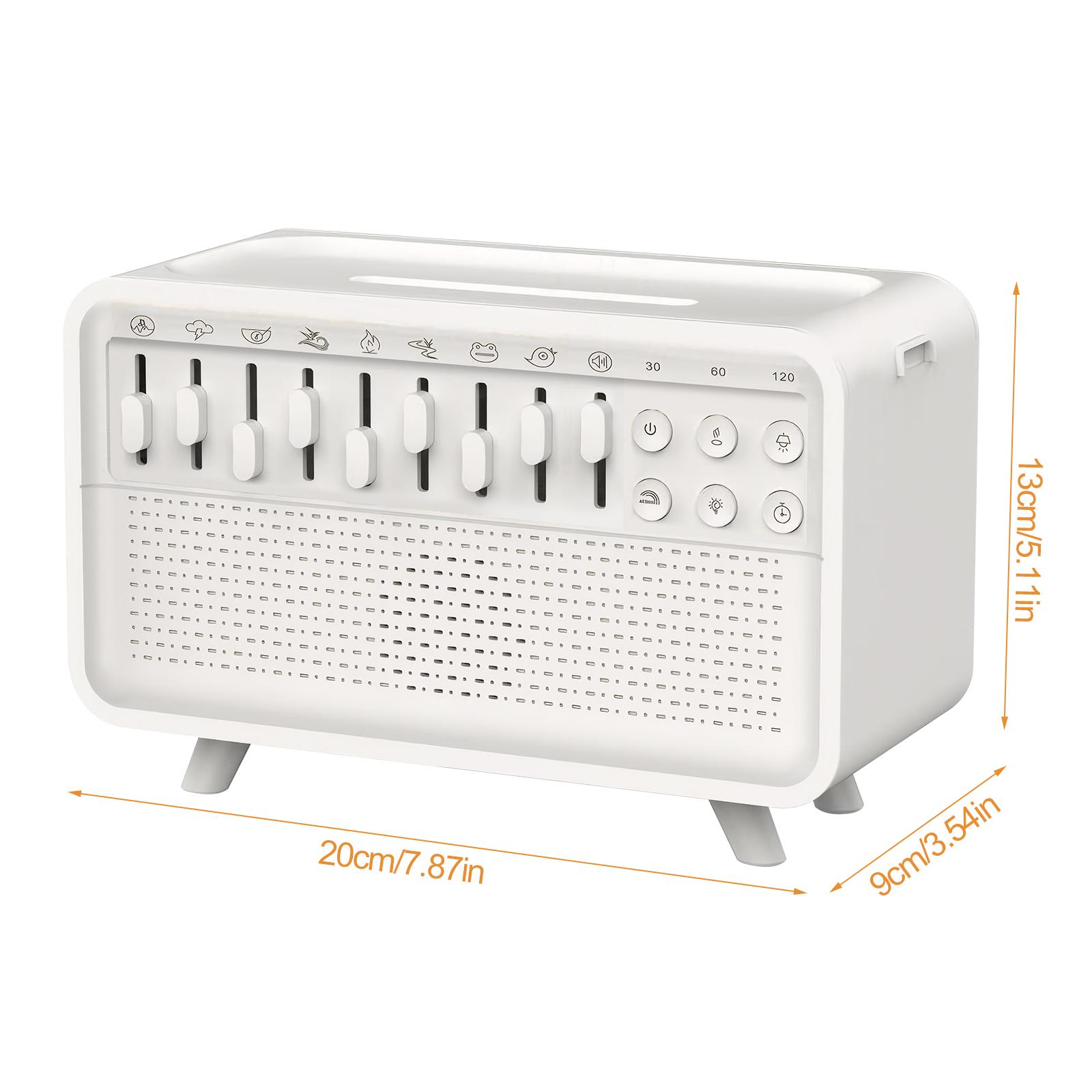 

Новый аромадиффузор с белым шумом, Bluetooth-динамик, машина для аромадиффузора с автоматическим отключением, ночник с таймером для терапии сна 1PCS