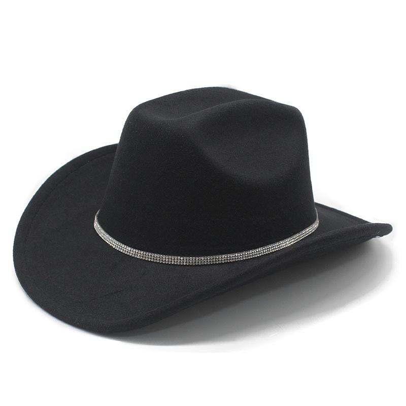 Wool Felt Jazz Hat For Men And Women With Wide Brim Sun Protection For Summer Fashion