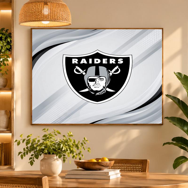 5D Diamond Painting Las Vegas Raiders DIY Full Drill Diamond Art Kit Home Decoration