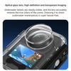 Impact Resistant Camera Diving Case 45Meters Waterproof Clear Construction For Aquatic Sports Extreme Environment