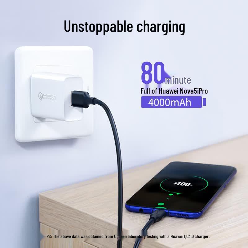 UGREEN USB-A to USB-C Fast Charging Data Cable