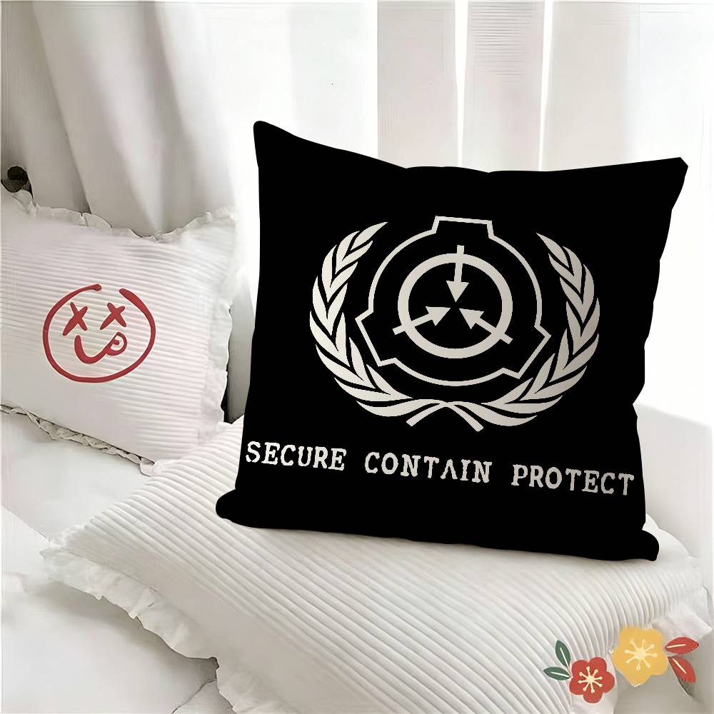 pc SSCP Foundation Pillow Case Fashion Square Pillowcase Bedroom Sofa Room Ins Decoration Leisure