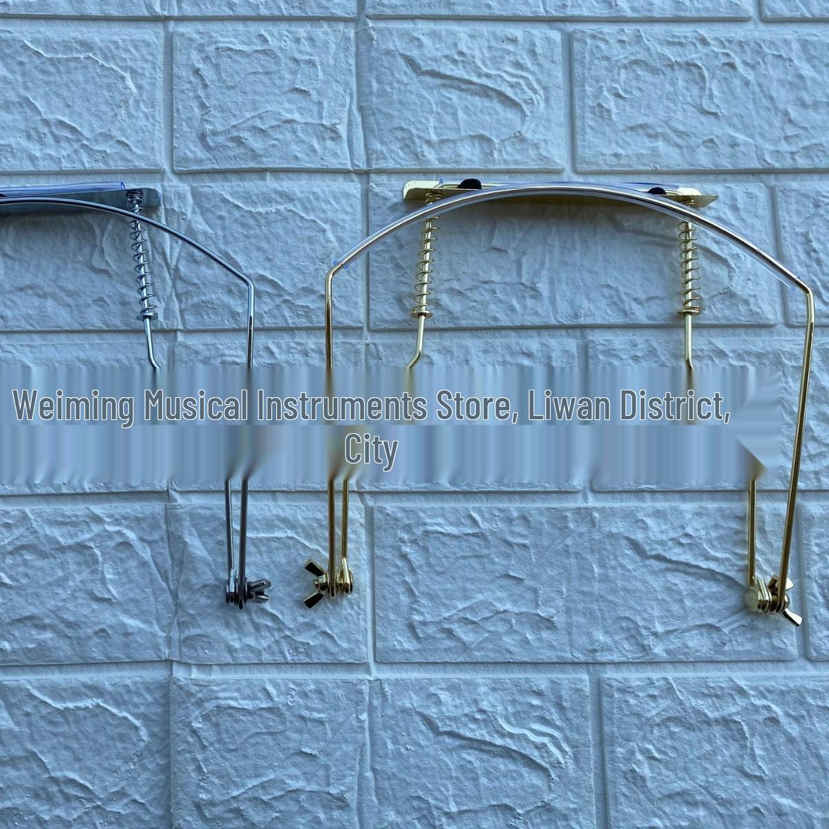 

Adjustable Harmonica Holder for 10 & 24-hole Neck-hanging, Multi-purpose Clip in Gold & Silver 10-hole золотий