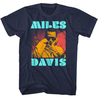 Miles Davis Round About Midnight Herren T-Shirt Jazz Trompete Musikalische Legende