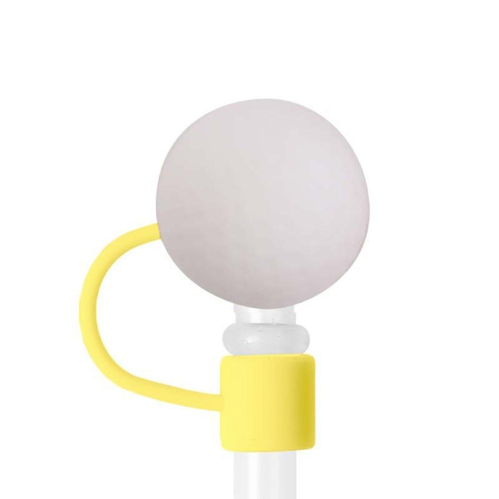 Basketball Silicone Straw Plug 8mm Straw Topper Cap Cartoon Straw Tips Cover  Cup Accessories