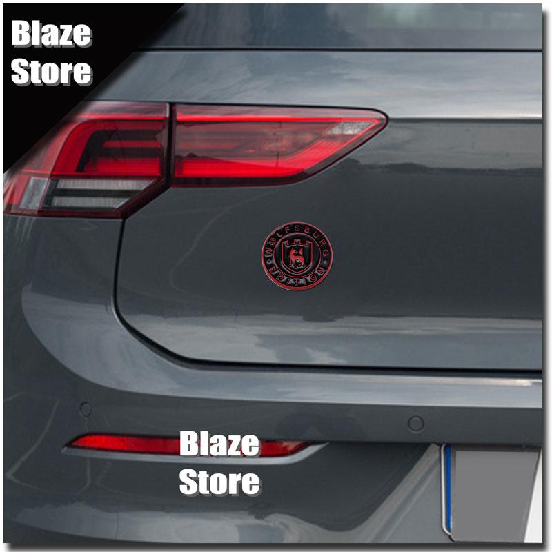 3D Metall Auto Karosserie Kühlergrill Plakette WOLFSBURG EDITION Emblem Auto Aufkleber Für Polo Golf Santana Passat Käfer Touareg