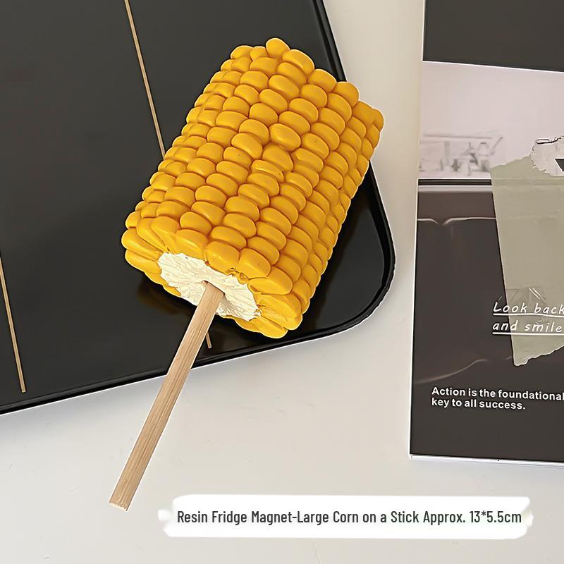 Personalized 3D Food Refrigerator Magnet - Creative & Cute Resin Design