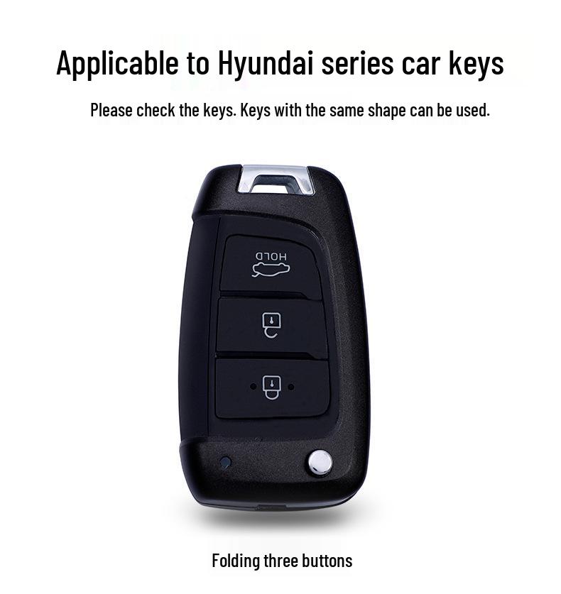 Hyundai Verna 2020 & Elantra Schlüssel-Schutzhülle - Fallschutzhülle mit Schnalle