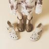 2026 Summer Women's Chunky Heel Leather Sandals - Soft Sole, Retro Hollow-Out Design