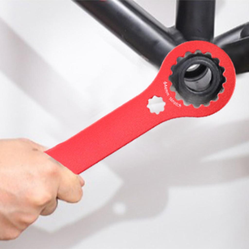 Aluminum Alloy Bicycles Bottom Bracket Central Axles Wrench Bikes Mechanic Removal Install Bottom Brackets Wrench Tool