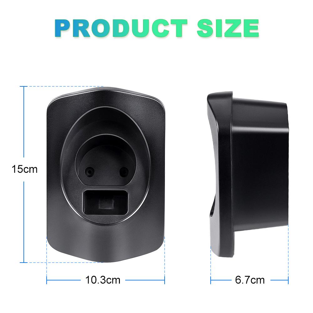 JDMEX Type2 EV Charger Holder IEC62196-2 Charging Cable Organizer Plug Holder Sleek Wallbox EV Charger Support Type 1 GBT