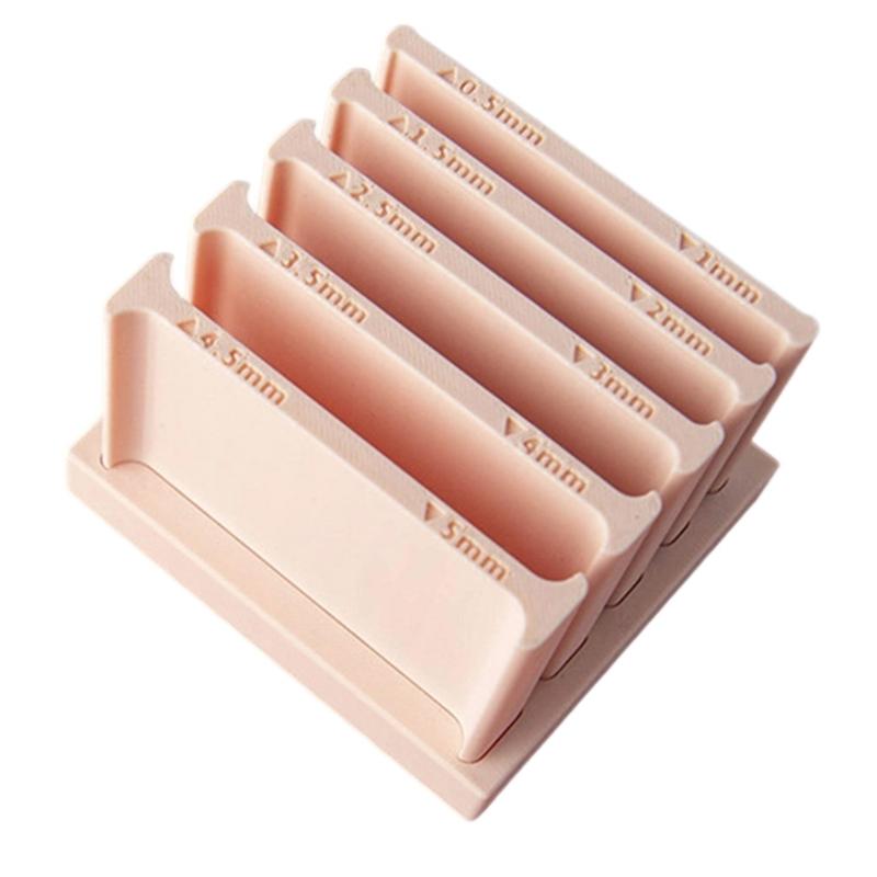 

Adjustable Thickness Plastic Clay Roller Mold For DIY Jewelry Making Crafting Earrings Bracelets Pendants And Art Creations абрикосовий