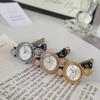 Retro Sense Antique Watch Women'S Diamond-Encrusted Women'S Watch Fritillary Small Dial Women'S Watch 9609