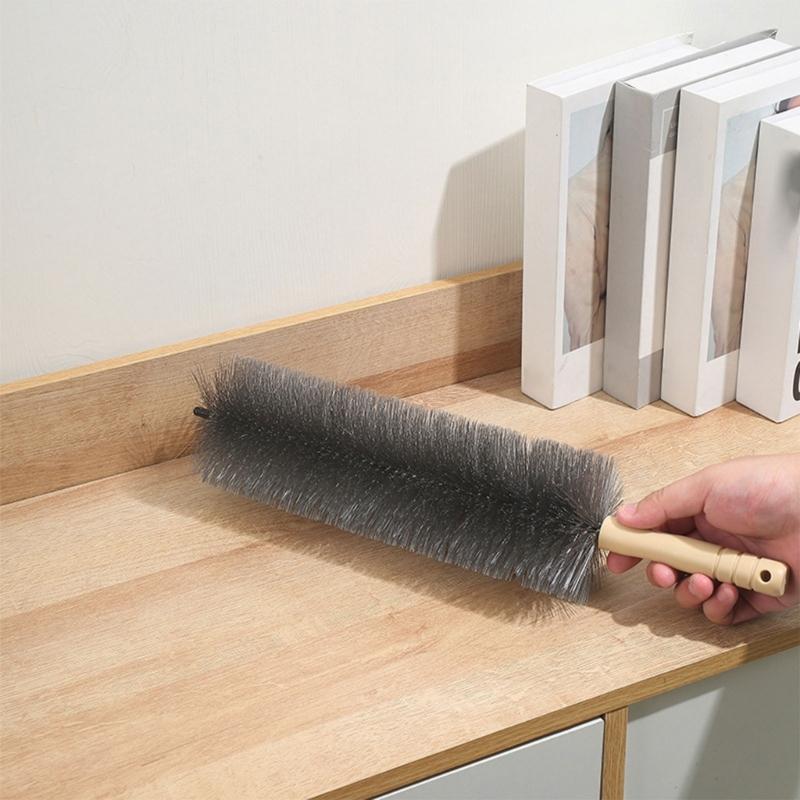Long Handle Dust Brush 2Pcs for Fan Cover Dust Removal, Plastic Hold Cleaning Brush for Air Outlet Covers and Gaps