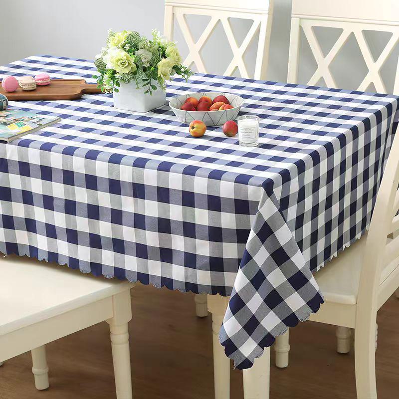 

Plaid Tablecloth for Hotel, Cafe, or Restaurant - Rectangular & Square Dining Cloth 1.2*1.2m Square