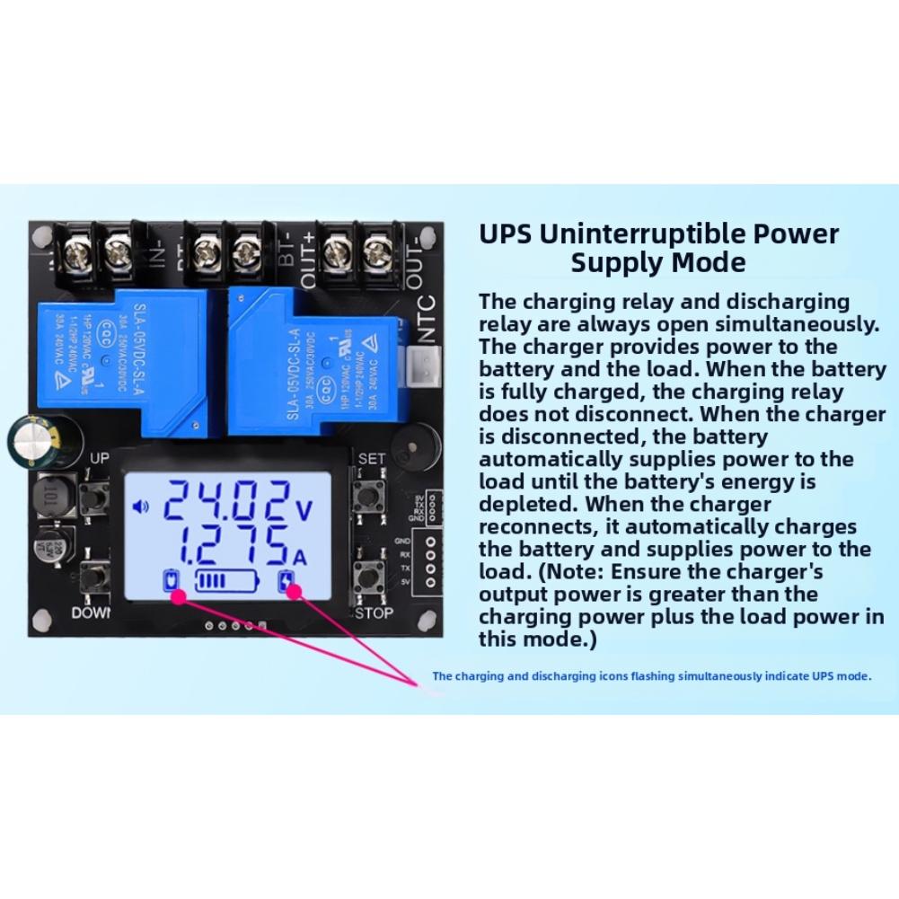1pc Controller Module Battery 30A Undervoltage And Overcharge Protection Battery Protection Module Instrument Parts