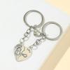 1pár Love Magnetic Induction Couple Keychain Creative Bag Přívěsek na klíče