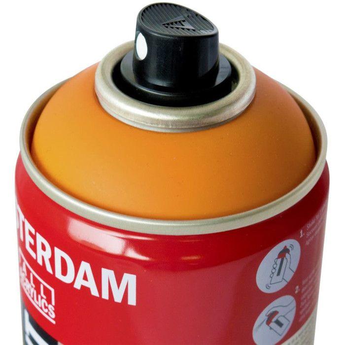 Bombe de peinture Amsterdam 400ml orange azo