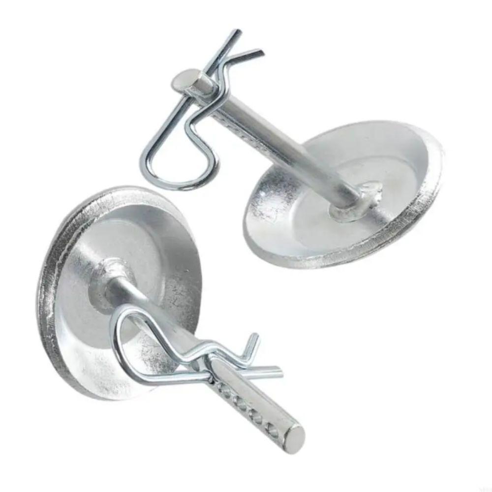 Round Shaft Snow Plow Skid Shoe Stainless Steel Snow Plow Feet Replacement Skids  Outdoor Equipment