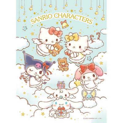 Quebra-cabeça de 300 peças - Personagens Sanrio Angel, quebra-cabeça coreano popular