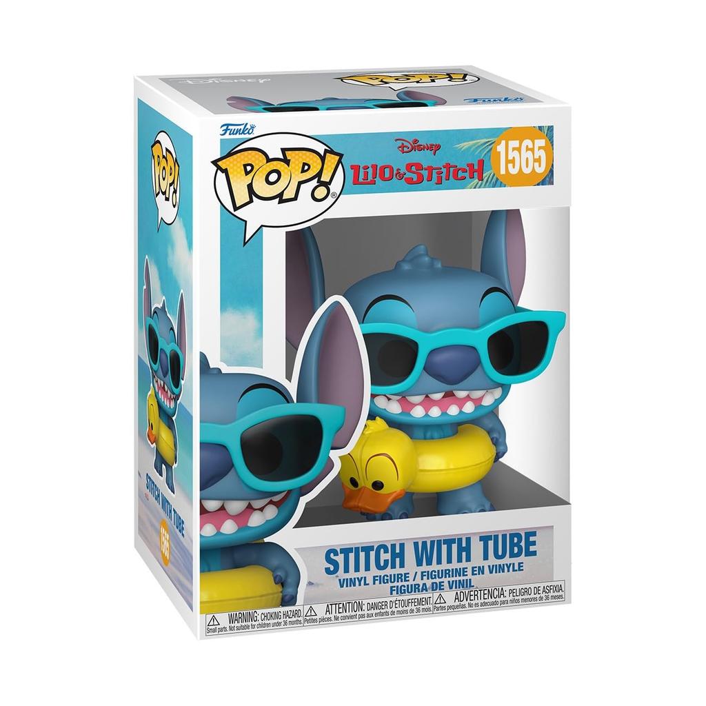 Funko Pop Lilo and Stitch Stitch in a Tube Collectible Vinyl Figure Gift Idea Official Merchandise Toy for Kids Adults Fans Model Figure for