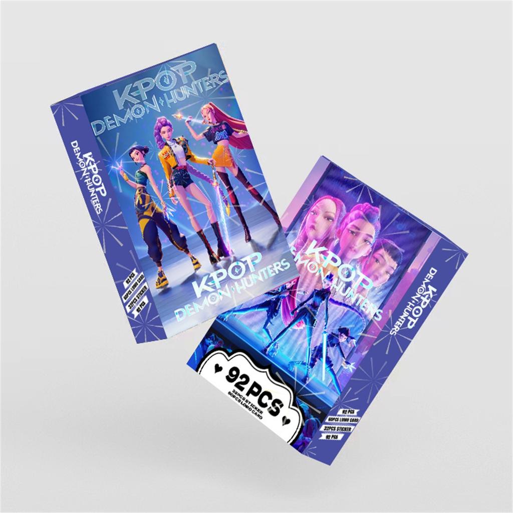 92 Double Sided HD Color Printed Photo Cards Of Anime Characters, Anime Peripheral Collection Cards, Stickers And Greeting Cards