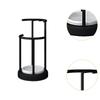 Metal Umbrella Stand Rack Storage Bucket Large Capacity Drip Tray Umbrella Holder for Supermarket Hotel Entry Hallway Corridor