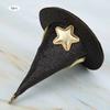 5pcs Mini Witch Hat Hair Pins Cute Hair Clips Halloween New Year Christmas Holiday Hair Decoration