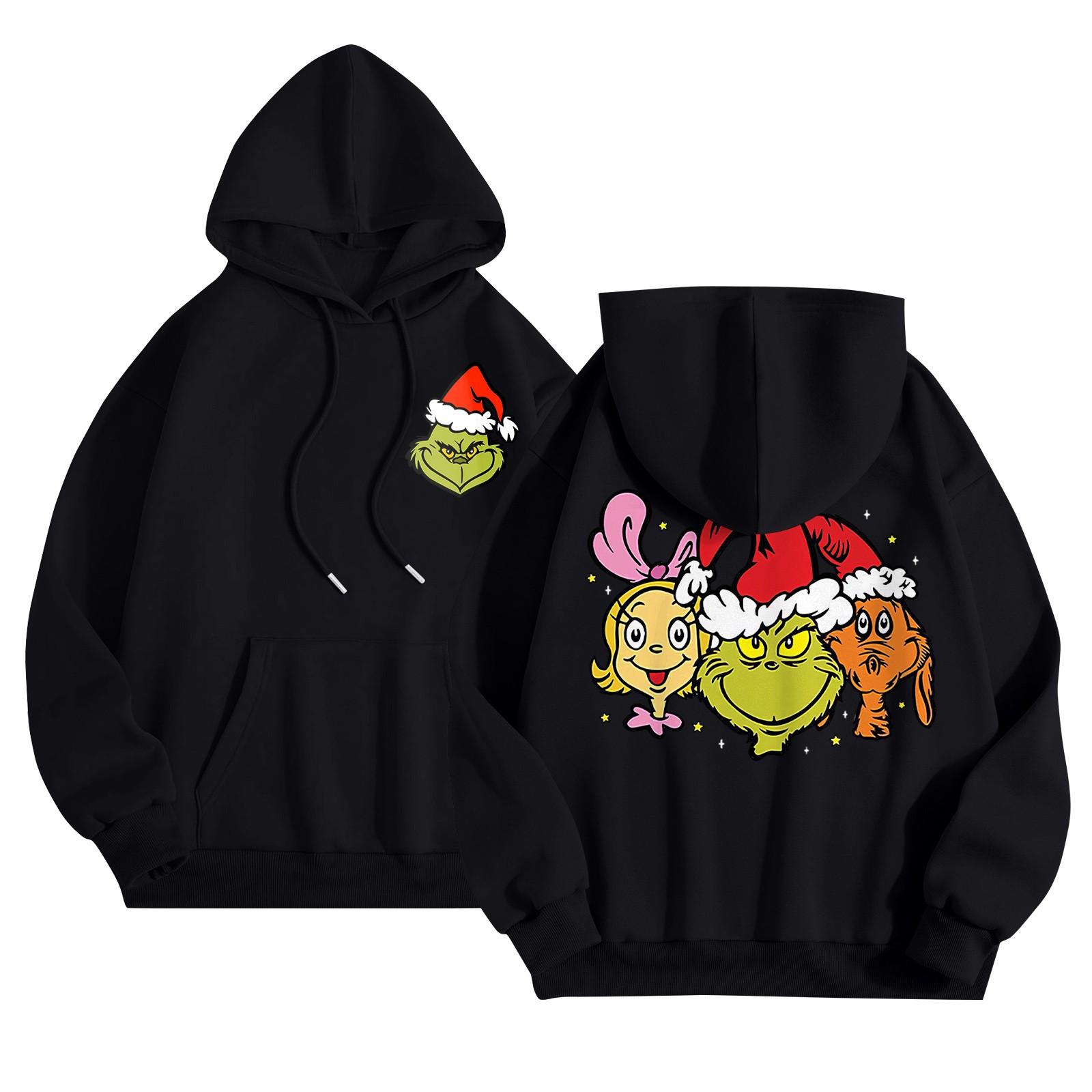 

Женские толстовки с капюшоном, свободные толстовки с длинным рукавом, повседневные пуловеры, толстовки с капюшоном, топы XL чёрный