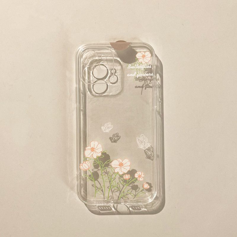 Floral Flower Clear Case for Huawei Honor 90 Lite X9A 5G X7B X8B X9B Y9 Prime 2019 Nova 3i 5T 6 7 9 SE P40 Lite P30 Pro Cover
