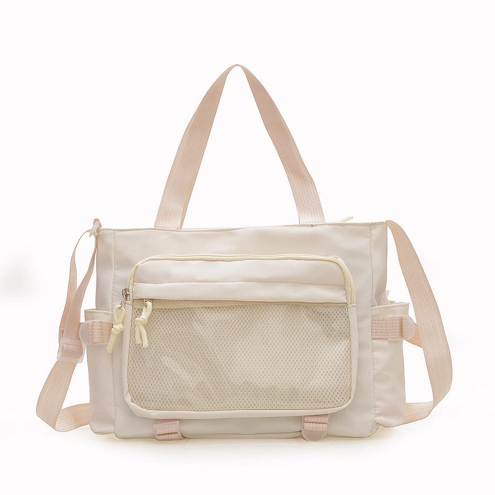 Harajuku JK Shoulder Bag Large Capacity Lolita Handbag Lovely Transparent Itabag  Shopping